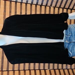 Alex Evenings velvet Jacket draped